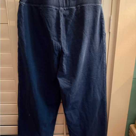 Pure Jill Indigo Denim Wide Legged Capris - Picture 6 of 9